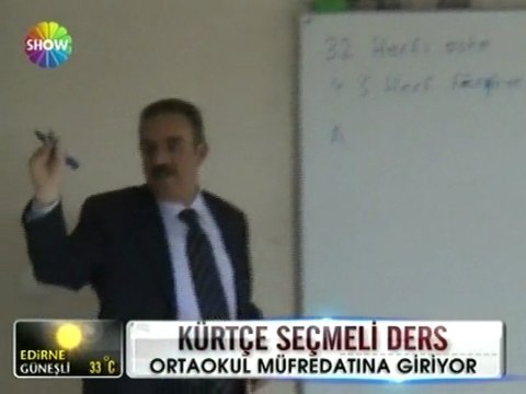 Kürtçe seçmeli ders - 11 haziran 2012