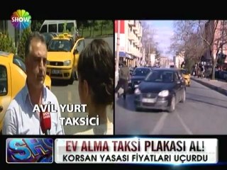 Korsan Taksi yasası - 11 haziran 2012