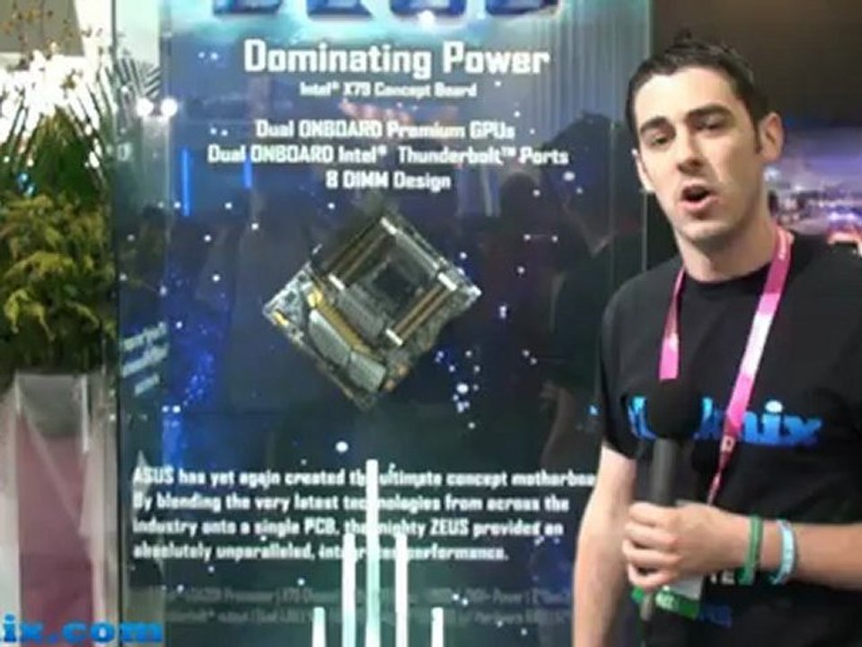 Asus Unveil An X79 Concept Motherboard At Computex 2012