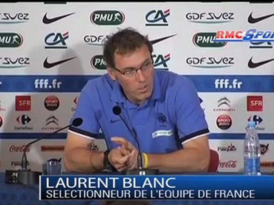 Laurent Blanc excédé