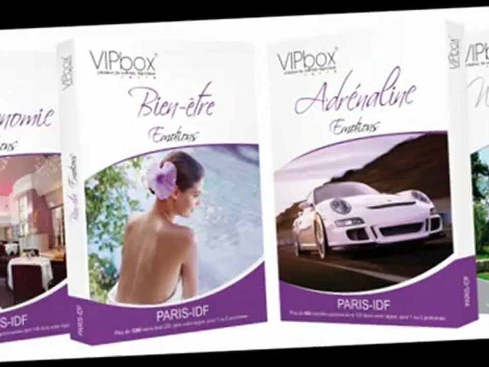 Vidéo de présentation - Coffrets cadeaux