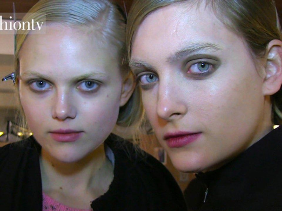 Maria Grachvogel Backstage Fall 2012 London FW | FashionTV