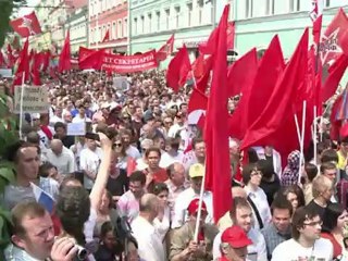 Oposição organiza manifestação contra Putin