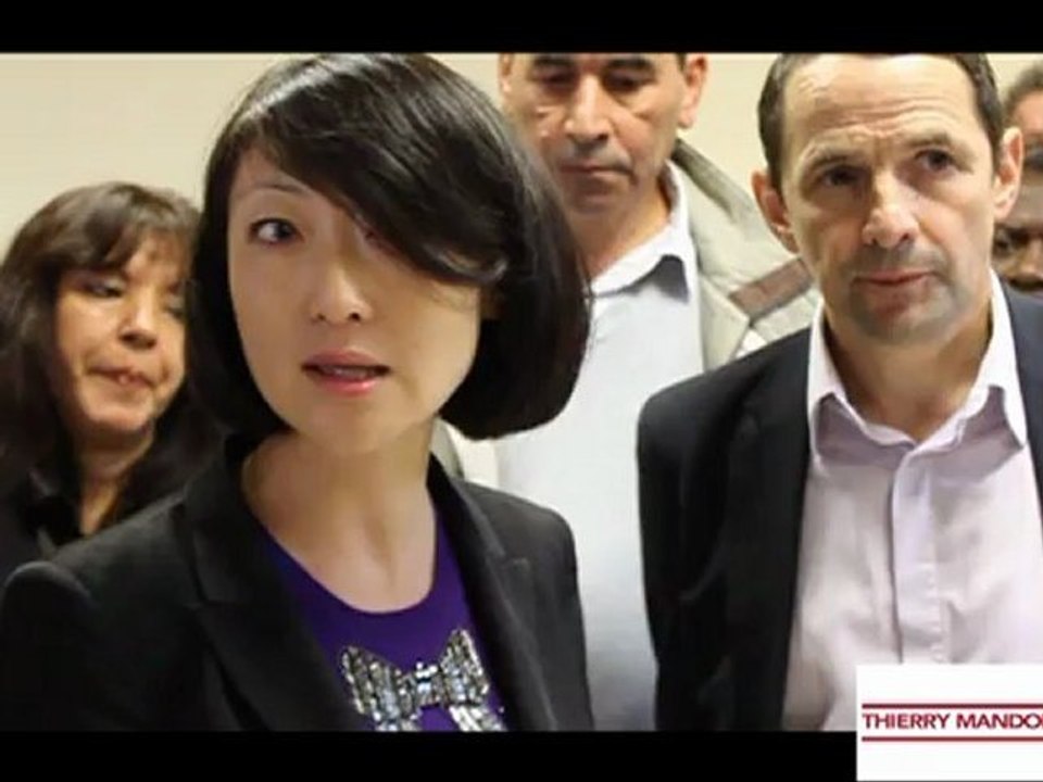 Visite de la Ministre Fleur Pellerin