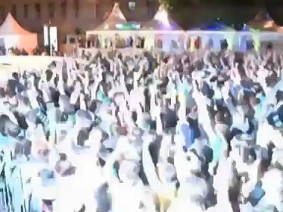 Ukraine feiert - Public Viewing in Lemberg