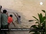 Flash floods hit southern China - no comment