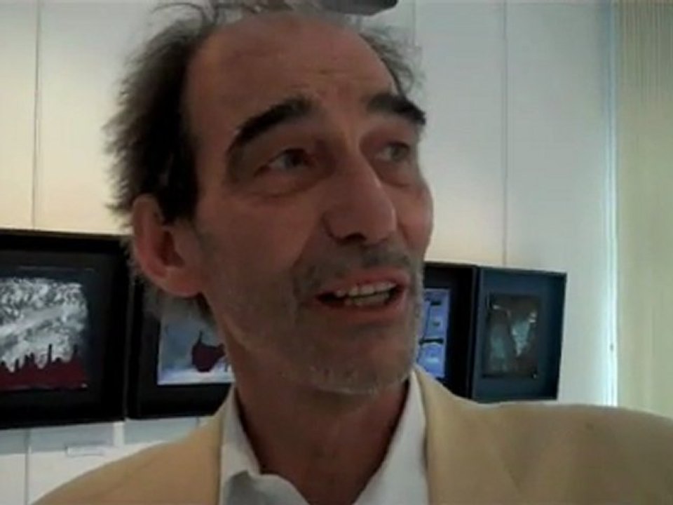 Christine Robion par Jean-Bernard Véron, exposition personnelle Christine Robion, Paris, France, 2012