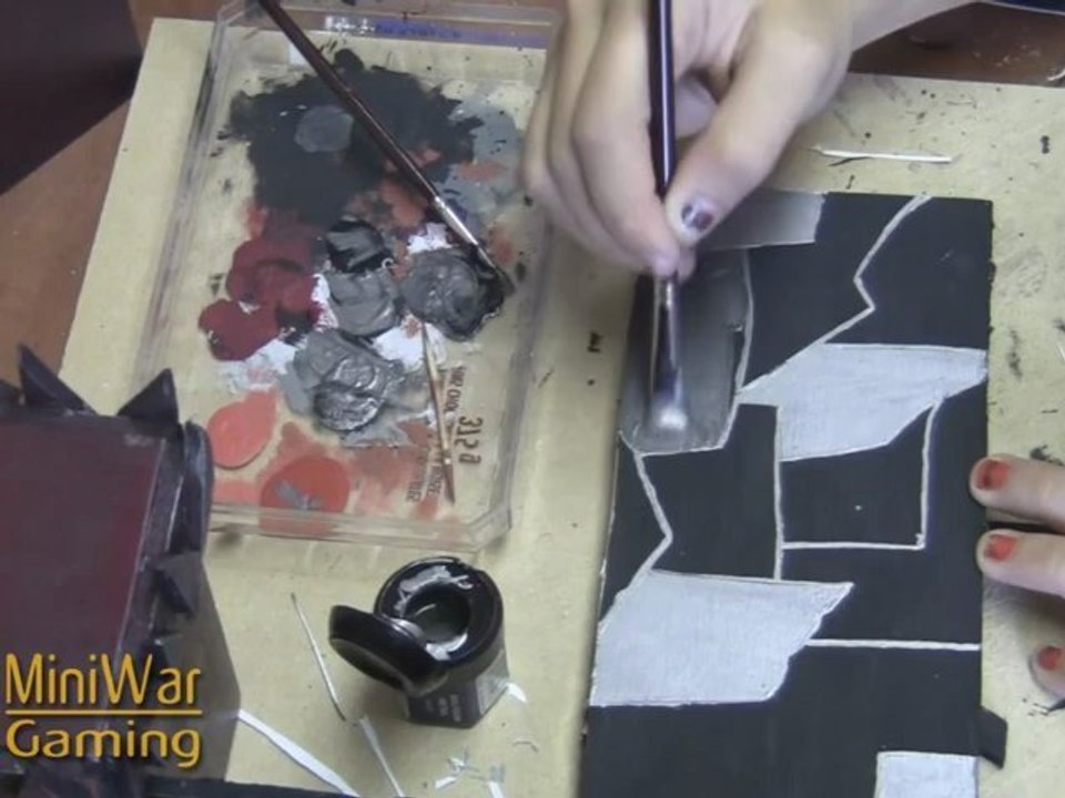 Warhammer 40k Ork Terrain Tutorial -  Magnetized Fortified Headquarters