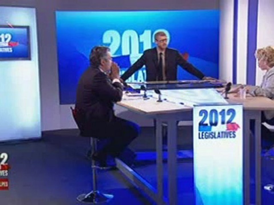 Maryse Joissains et Jean-David Ciot, débat du 12 juin