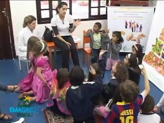 Emagrece, Brasil! Lançamento na Educação Infantil