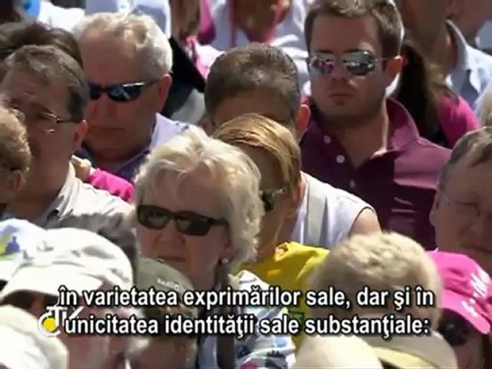 Benedict al XVI-lea: Întâlnirea de la Milano, Epifania familiei