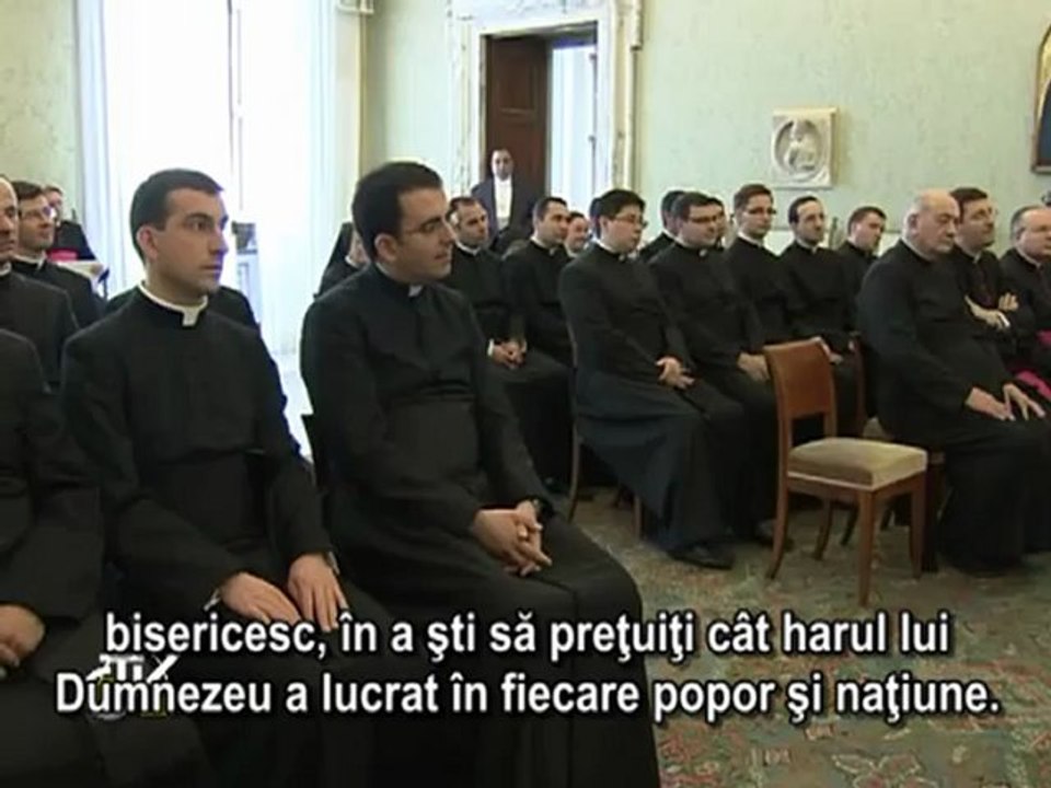 Benedict al XVI-lea: Fidelitate faţă de Petru şi de Biserică