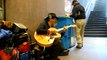 SF BART GUITAR BUSKING _ Embarcadero Station