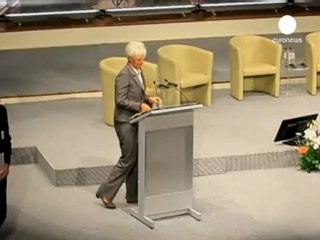 Lagarde alerta sobre la urgencia de salvar el euro
