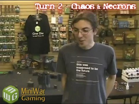 40k BATREP Chaos, Tyranids, Necron and Dark Eldar Part 1