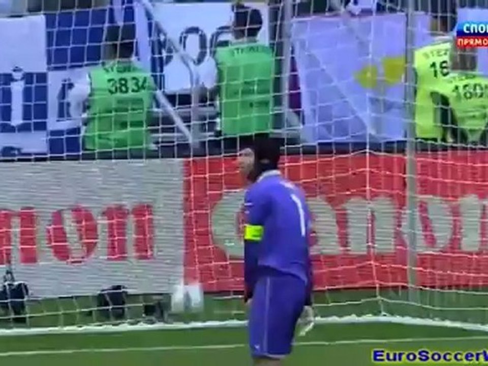 greece score on cech Mistake