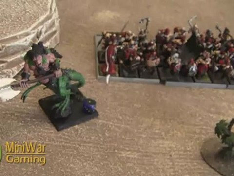 Warriors of Chaos VS Tomb Kings Warhammer Fantasy Battle Report Part 1