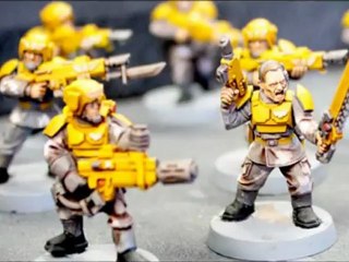 Warhammer 40k Imperial Guard  Painted Guardsmen showcase