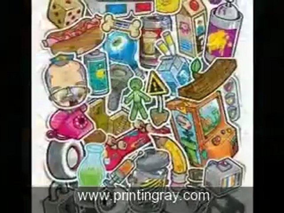 Bumper Stickers - Custom Stickers Printing by printingray.com - YouTube
