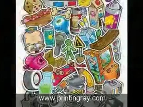 Bumper Stickers - Custom Stickers Printing by printingray.com - YouTube