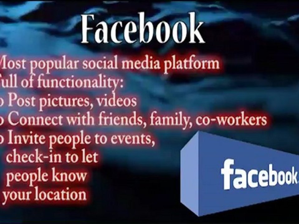 Choosing A Social Network : Top of the First Page