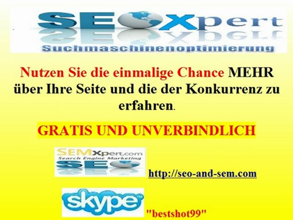 Webseiten SEO Check - Free SEO Tool