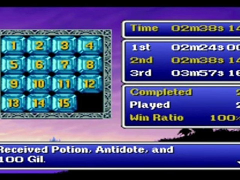 Let's play final fantasy [blind] (german) part 15 - puzzle!!! :d