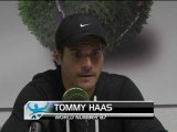 Haas through after Tomic retires