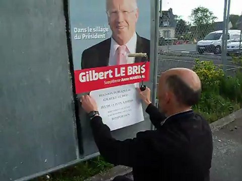 collage sur Concarneau pour gilbert le Bris