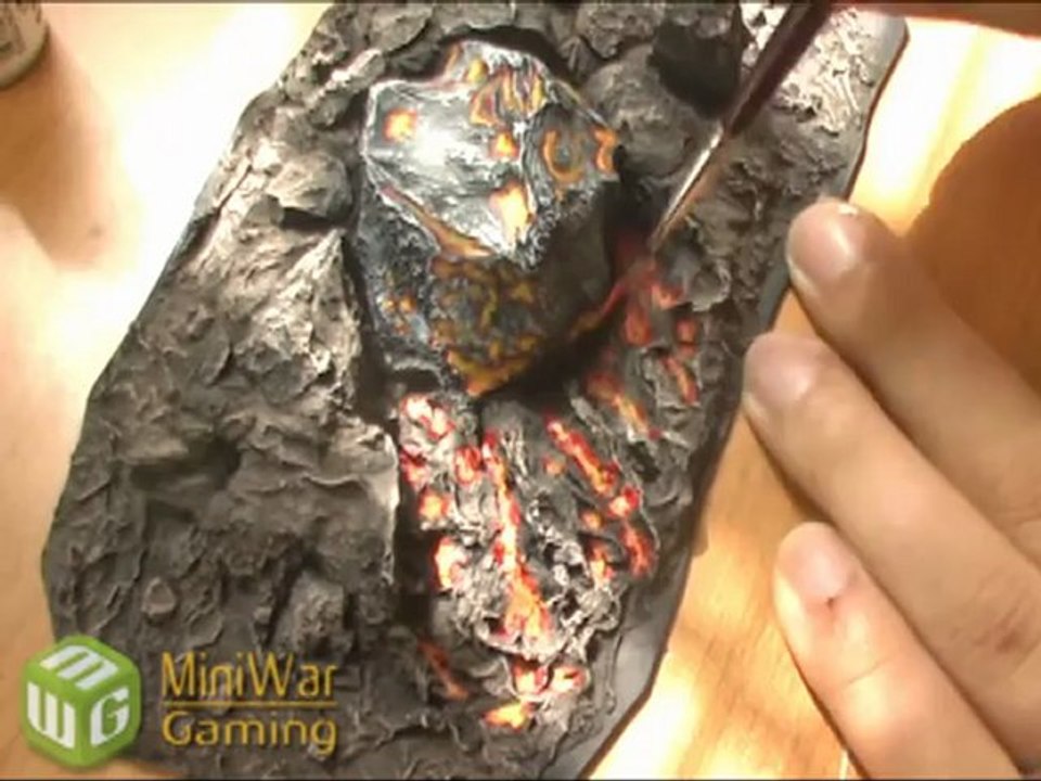How to Make Crashed Asteroid Terrain for War Games