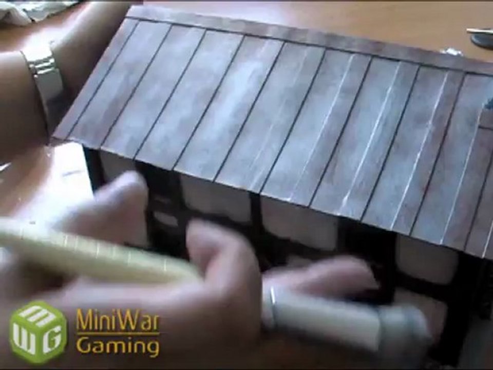 How to Paint Rust Effects for Miniature War Games Terrain