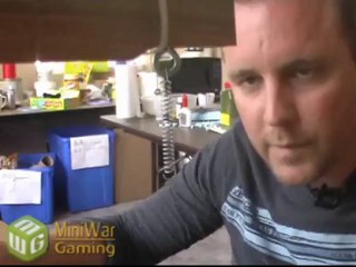 War Gaming Terrain Foam Cutting Table Part 1