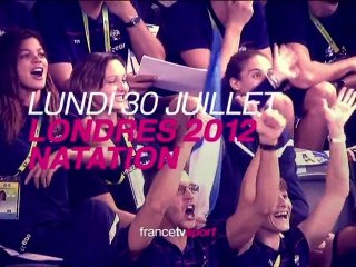 J.O LONDRES 2012 - Natation 100M Dos - Lundi 30 juillet 2012