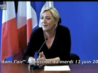 Marine Le Pen soutient Claude Guéant