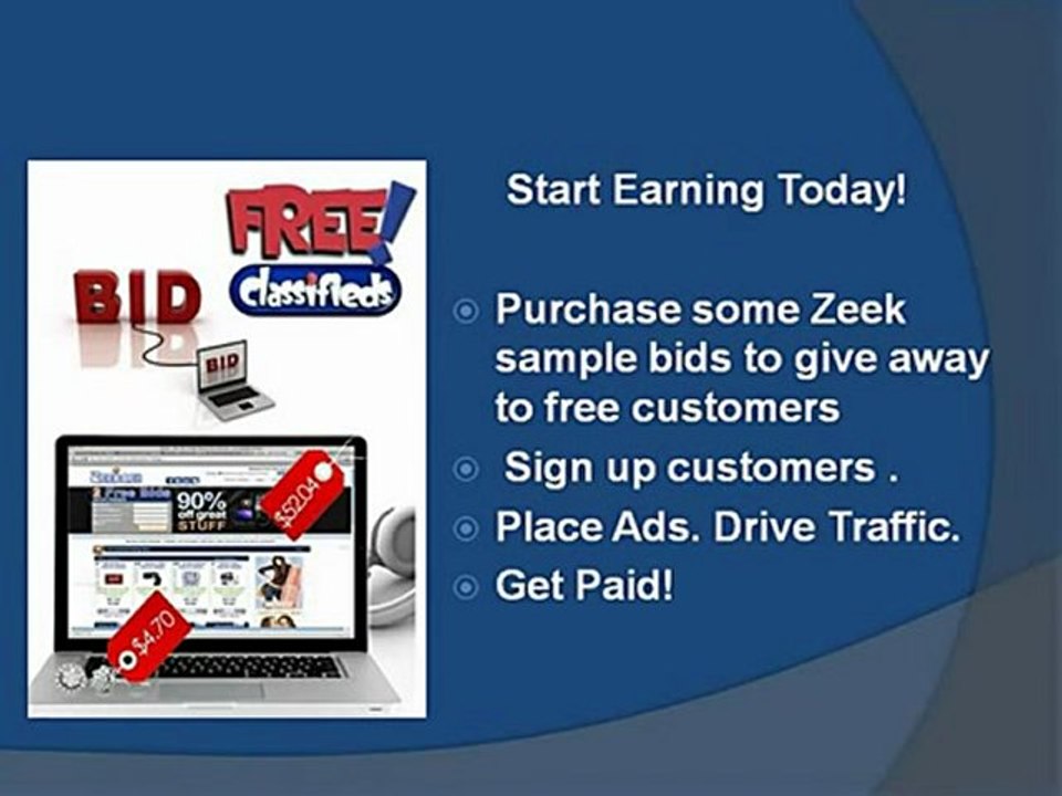 ZeekRewards - Make Money with Penny Auction