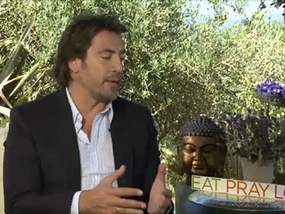 Javier Bardem talks 'Eat Pray Love'