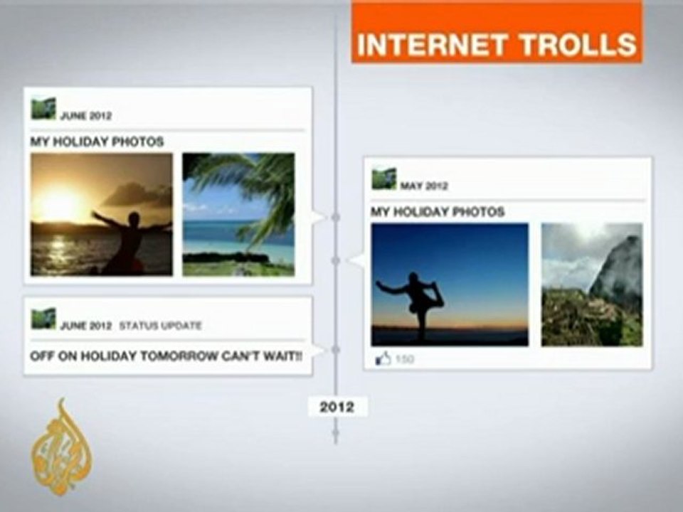 What is an internet troll?
