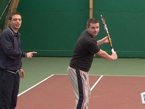 Cours Tennis: revers à une main