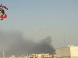 Syria فري برس  ريف دمشق تصاعد أعمدة الدخان جراء القصف بالهاون على دوما 12 6 2012 Damascus