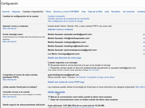 Cómo configurar el correo electrónico de Gmail