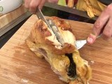 Découper un poulet rôti - 750 Grammes