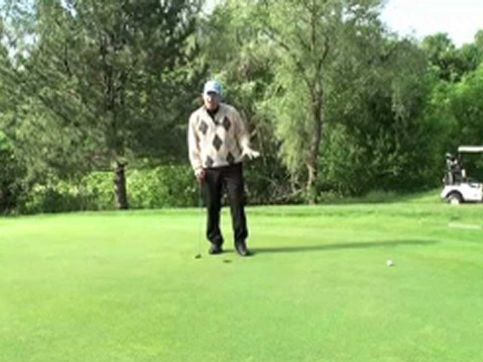 Short putt focus