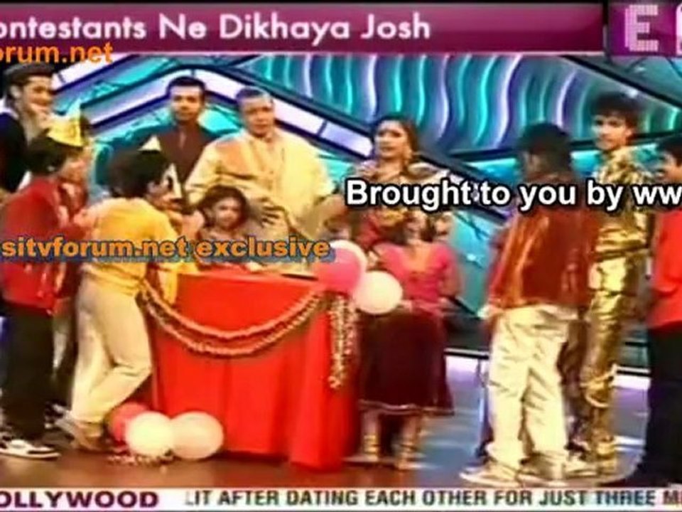 Grand Master Ko Mila Brithday Surprise - Dance India Dance Little Masters Season 2