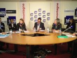 legislatives 2012 - débat Chassaigne (FdG) - Costilhes (UMP) pour la 5e circonscription du Puy de Dôme 1è partie