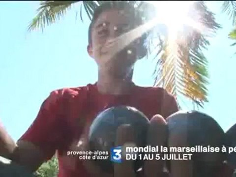 Inscription sur internet pour le Mondial la Marseillaise à Pétanque