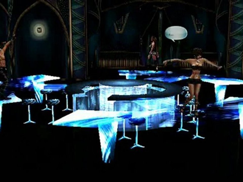 Sensual DANCE BAR BLUE