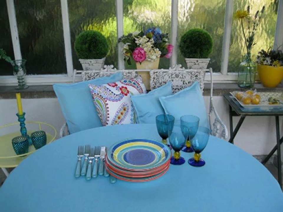 Tischdecken im Landhausstil