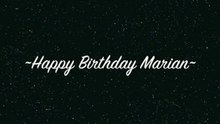 Marian's Brithday Video