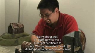 MiniWarGaming Warhammer YouTube Video Contest