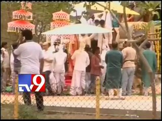 Domakonda fort decorated for Ramcharan, Upasna wedding